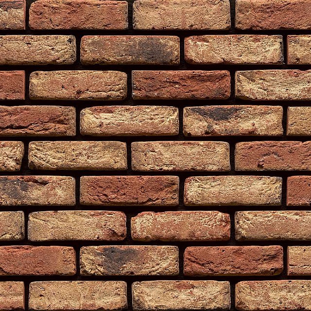 Кирпич ручной формовки MUHR Cheshire Restoration  1/2 BS 210*45*65